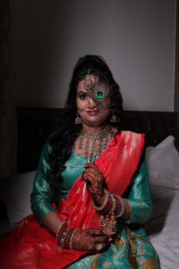 stylish engagement bride photos Gurugram