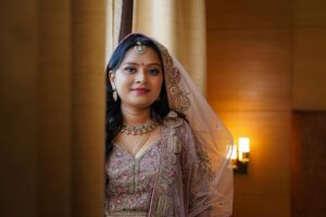Candid engagement bride photoshoot gurugram