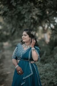 engagement bride portrait Gurugram vishesh photography click