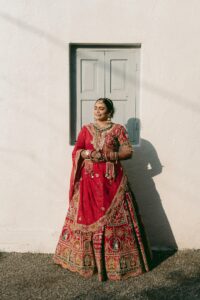 stylish destination wedding bride photoshoot Gurugram